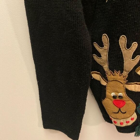 Tiara International spectacular zip up sweater - Picture 4 of 8